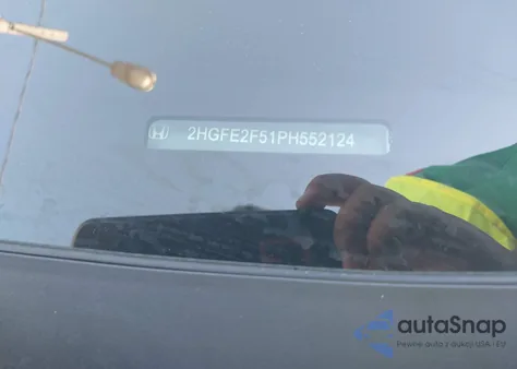 2023 Honda Civic Sport from USA, damaged, VIN 2HGFE2F51PH552124